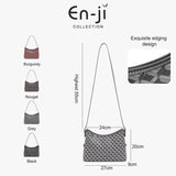 En-Ji Adel Shoulderbag Wanita - Nougat