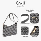 En-Ji Adel Shoulderbag Wanita - Nougat