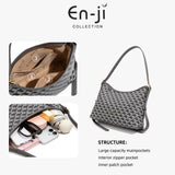 En-Ji Adel Shoulderbag Wanita - Nougat