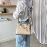 En-ji Solma Handbag - Almond