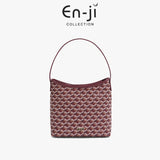 En-Ji Lusia Handbag Wanita - Burgundy