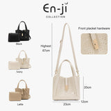 En-Ji Yeji Handbag Wanita - Black