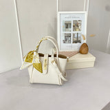 En-ji Sarang Handbag - Cream