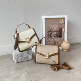 En-ji Yomin Handbag - Khaki