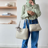 En-ji Dojin Shoulderbag - Lightgrey