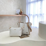 En-ji Kuma Handbag - Cream