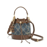 En-ji Doona Handbag - Denim