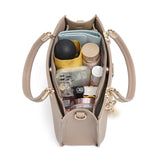 En-ji Miji Handbag - Taupe