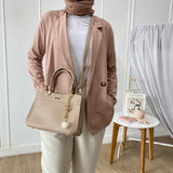 En-ji Miji Handbag - Taupe
