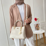 En-ji Haren Handbag - Cream