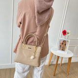 En-ji Haren Handbag - Taupe