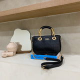 En-ji Hanji Handbag - Black