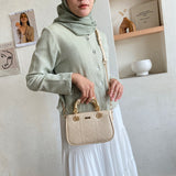 En-ji Hanji Handbag - Cream