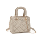 En-ji Aurum Handbag - Khaki