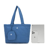 En-ji Sobin Totebag Wanita - Denim