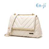 En-ji Solya Slingbag Wanita - Cream