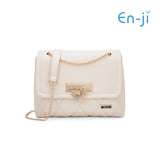 En-ji Koyu Slingbag Wanita - Cream