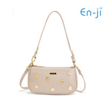 En-ji Cimi Slingbag Wanita - Cream
