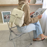 En-ji Deomi Backpack Wanita - Cream