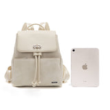 En-ji Deomi Backpack Wanita - Cream