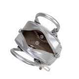 En-ji Miudi Handbag - Silver