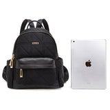 En-ji Memo Backpack Wanita - Black
