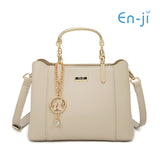 En-ji Minsun Handbag Wanita - Cream