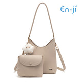 En-ji Byunha Shoulderbag Wanita - Khaki