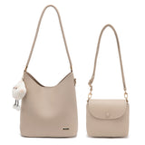 En-ji Byunha Shoulderbag Wanita - Khaki