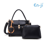 En-ji Sulra Handbag Wanita - Black