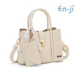 En-ji Solra Handbag Wanita - Cream