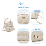 En-ji Daebi Backpack Wanita - Ivory