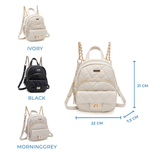 En-ji Daebi Backpack Wanita - Morning Grey