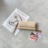 En-ji Hojun Wallet - Cream