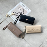 En-ji Hojun Wallet - Cream