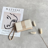 En-ji Hairu Wallet - Cream