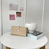 En-ji Kima Wallet - Cream