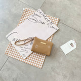 En-ji Guri Wallet - Camel