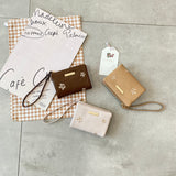 En-ji Guri Wallet - Camel