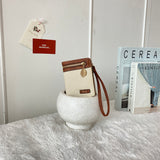 En-ji Jojun Wallet - Cream