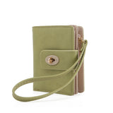 En-ji Solgi Wallet - Pastelgreen