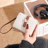 En-Ji Momo Wallet Wanita - Cream