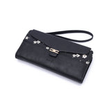 En-Ji Lea Wallet Wanita - Black