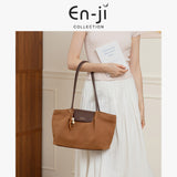 En-Ji Suni Totebag Wanita - Nougat
