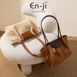En-Ji Suni Totebag Wanita - Nougat
