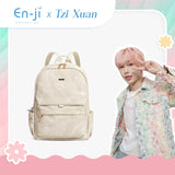 En-ji X Tzi Xuan - Dehan Backpack Wanita - Cream