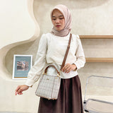 En-ji Ghea Handbag - Khaki