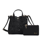 En-ji Sosan Handbag Wanita - Black