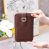 En-ji Neika Wallet Wanita - Nougat