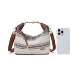 En-ji Sombin Handbag Wanita - Cream